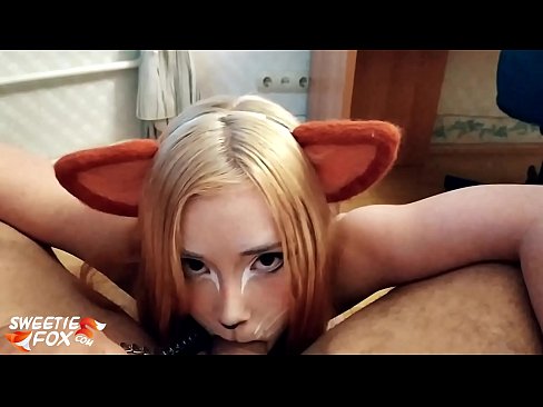 ❤️ Kitsune swallow dick agus cum ina bhéal ❌  Just a porn  ag ga.liporno.ru ❌